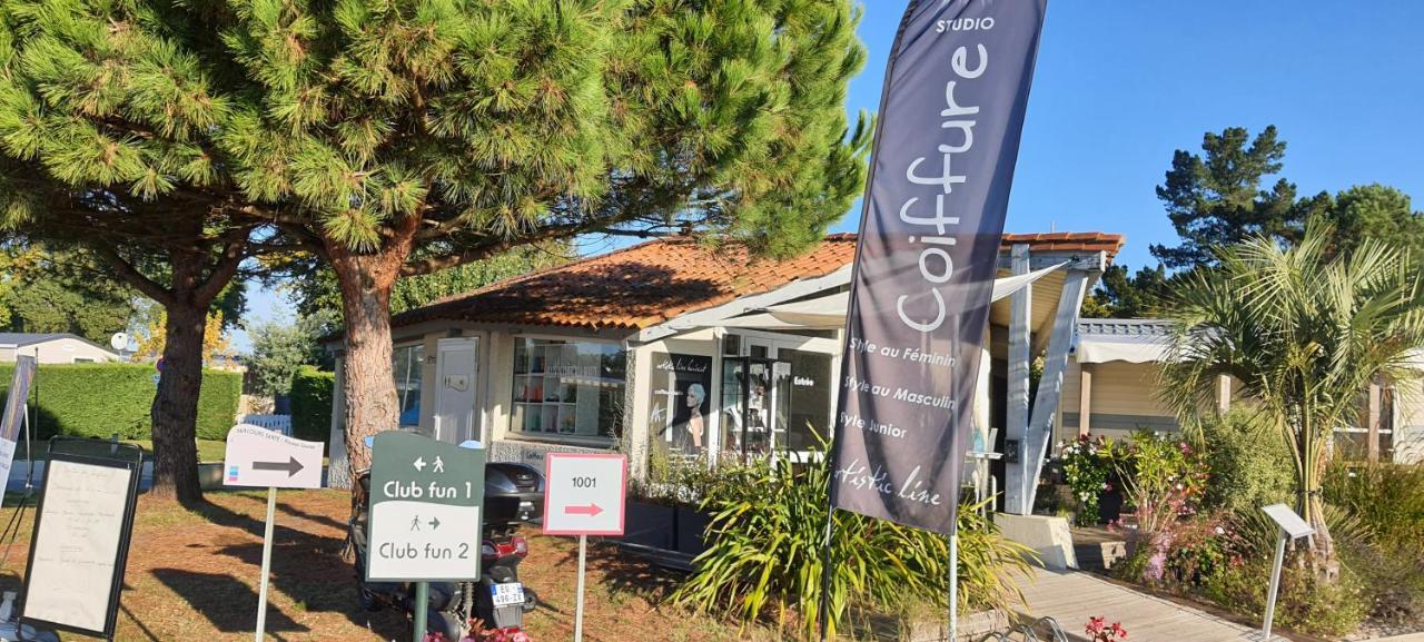 Mobilhome 2Ch Climatise-Terrasse Fermee-4 Velos-Camping 4 Etoiles Les Charmettes Les Mathes Εξωτερικό φωτογραφία