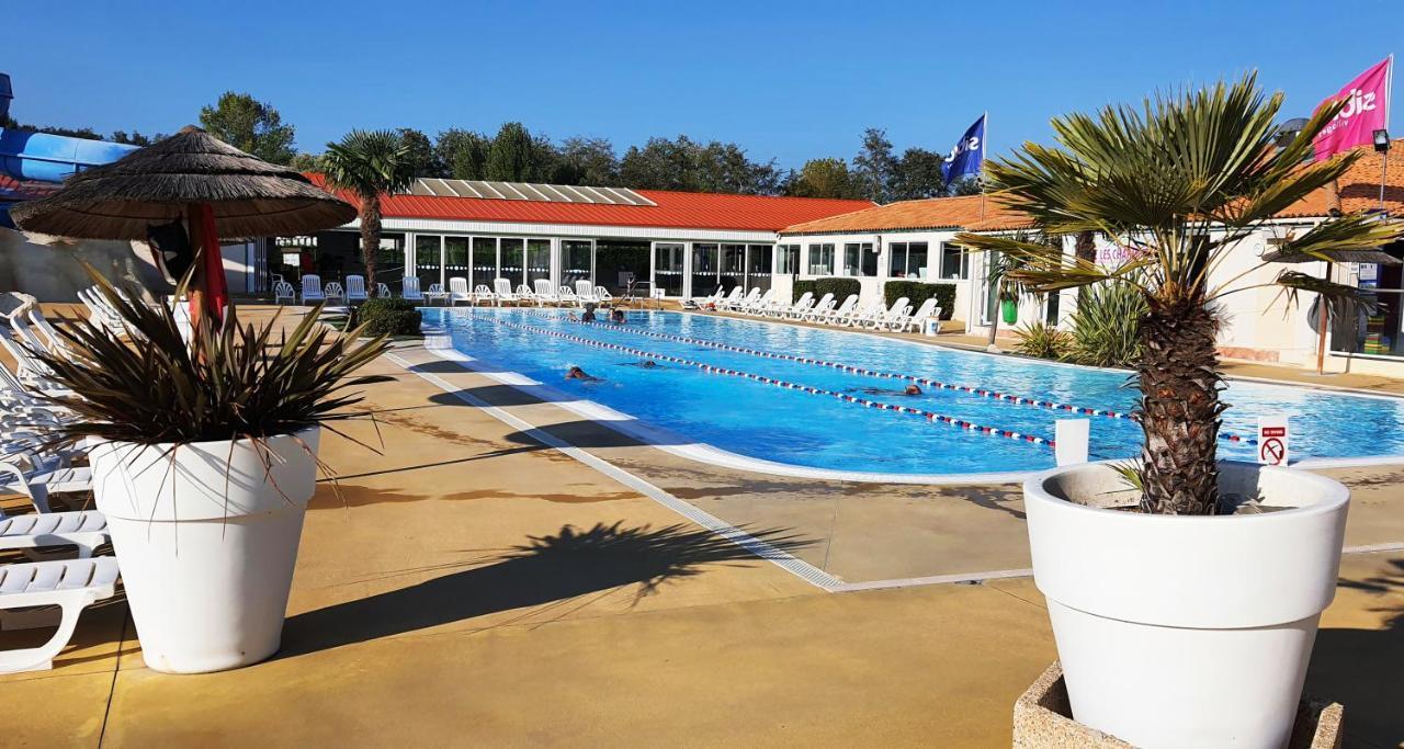 Mobilhome 2Ch Climatise-Terrasse Fermee-4 Velos-Camping 4 Etoiles Les Charmettes Les Mathes Εξωτερικό φωτογραφία