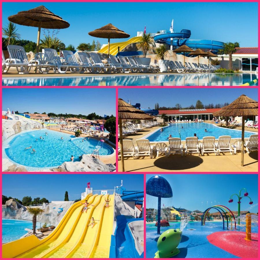 Mobilhome 2Ch Climatise-Terrasse Fermee-4 Velos-Camping 4 Etoiles Les Charmettes Les Mathes Εξωτερικό φωτογραφία