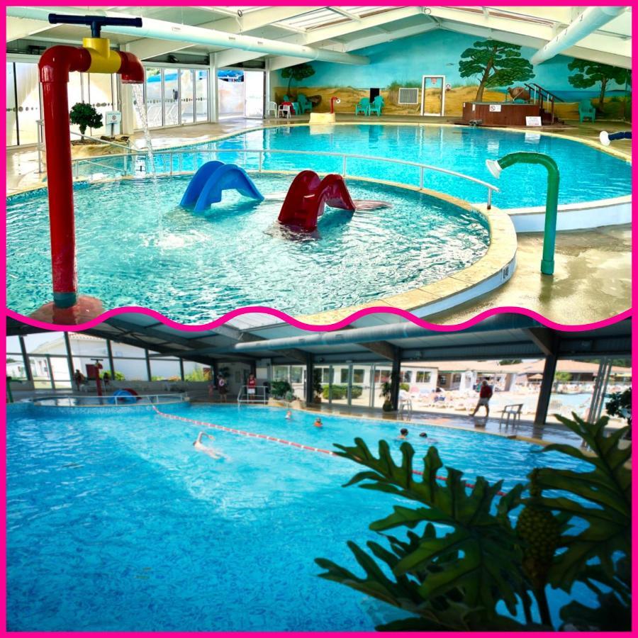 Mobilhome 2Ch Climatise-Terrasse Fermee-4 Velos-Camping 4 Etoiles Les Charmettes Les Mathes Εξωτερικό φωτογραφία